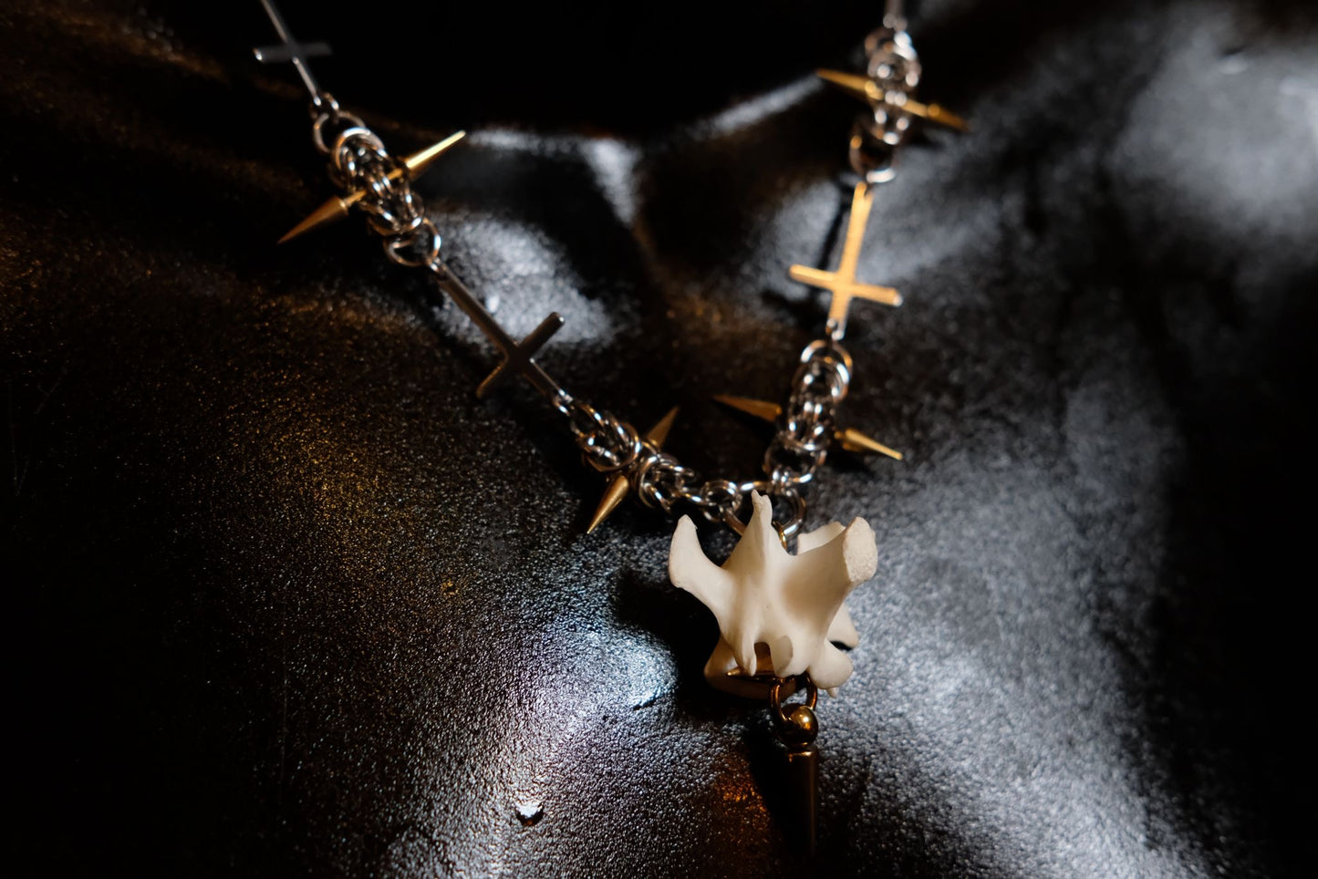 ⛓️ 𝙰𝚞𝚛𝚞𝚖 𝚂𝚙𝚒𝚗𝚎 𝙽𝚎𝚌𝚔𝚕𝚊𝚌𝚎⛓️ - Steel Kill